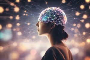 rappresentazione grafica di un cervello giovane e attivo