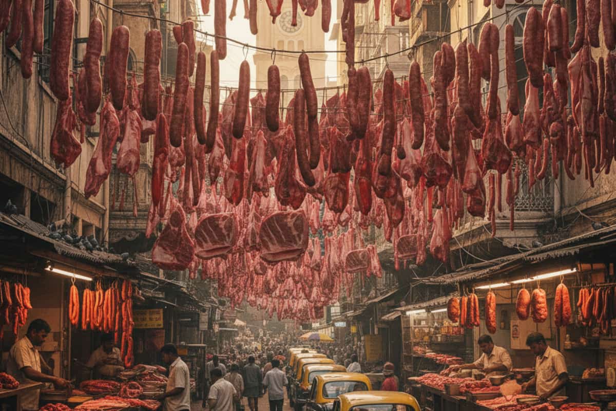 scena apocalittica di bombay